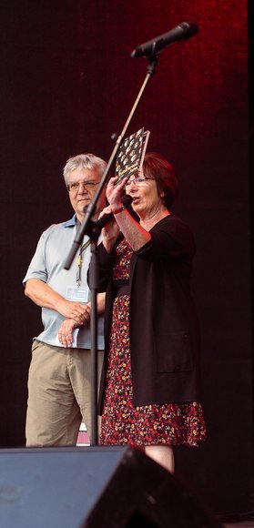 Dr. Margret Franz und Lutz Engelhardt