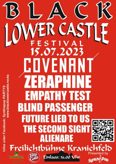 2. Black Lower Castle Festival - 2023 Flyer