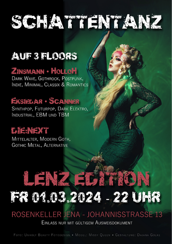 Schattentanz Lenz Edition Flyer 2024